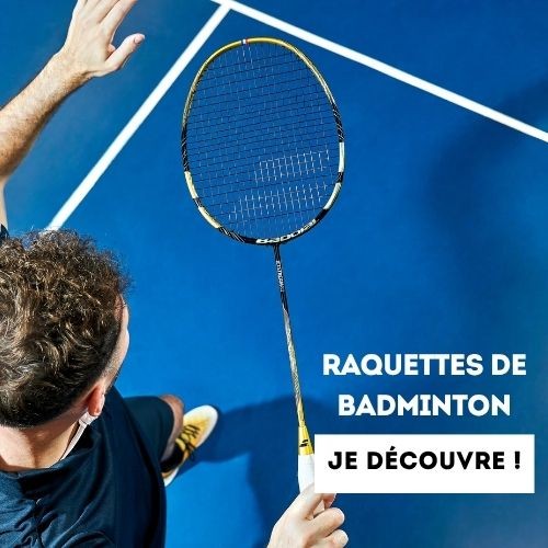 Raquettes de badminton